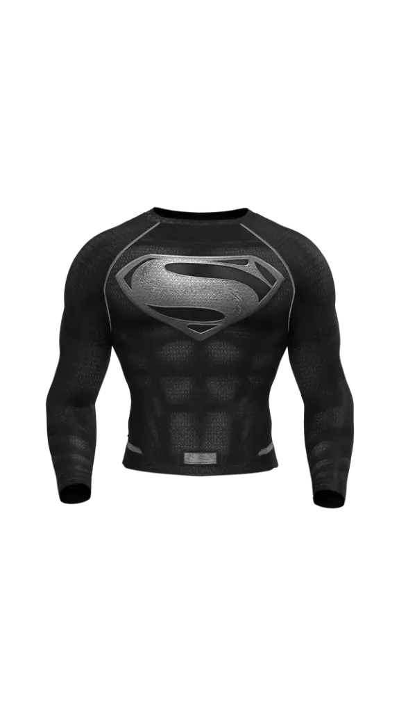 Superman suit black 