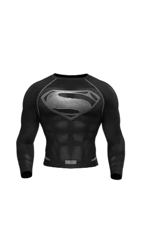 Superman suit black 