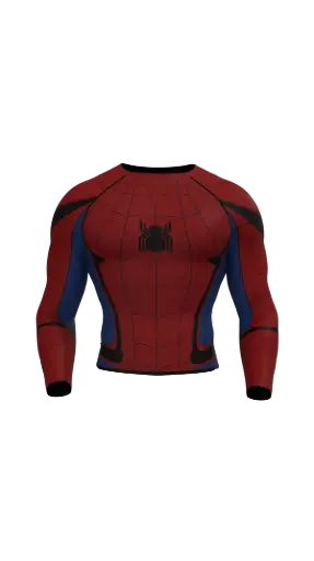 Red Spiderman suit 